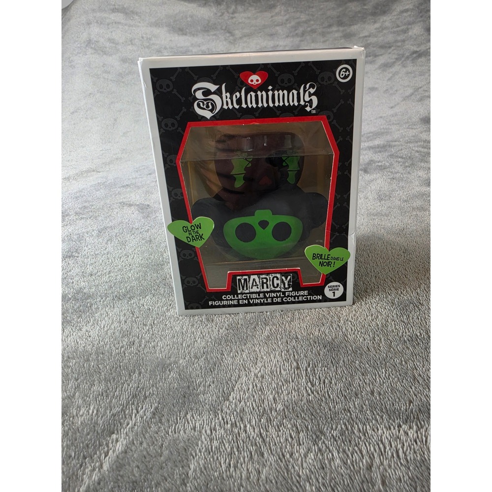 Skelanimals Marcy the Monkey Series 1‎ Glow in the Dark Vinyl Figure Collectible